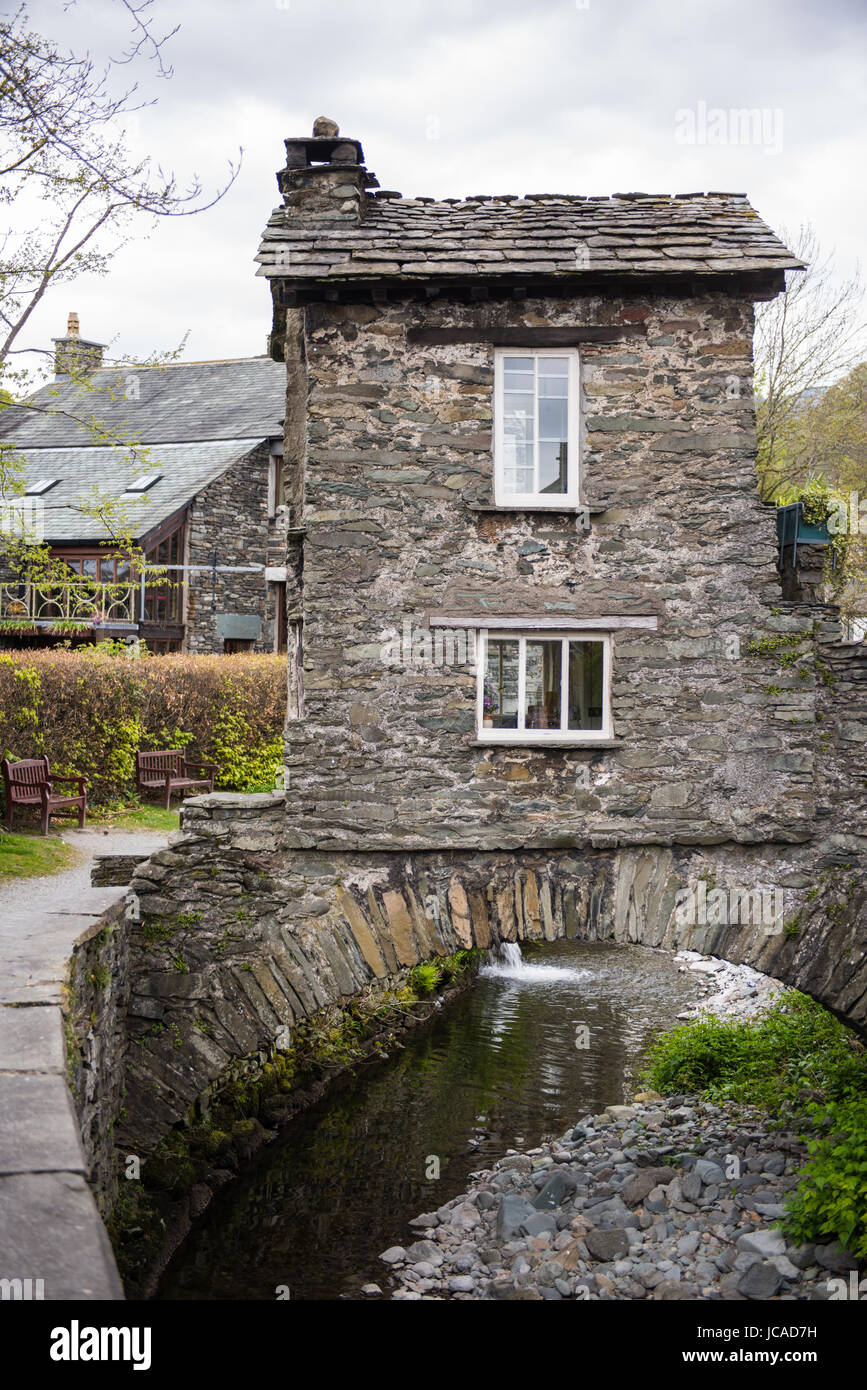 Bridge House, Ambleside, Lake District, England, Regno Unito Foto Stock