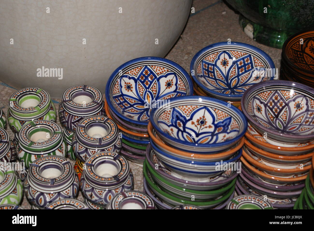 Agadir workshop di argilla Foto Stock