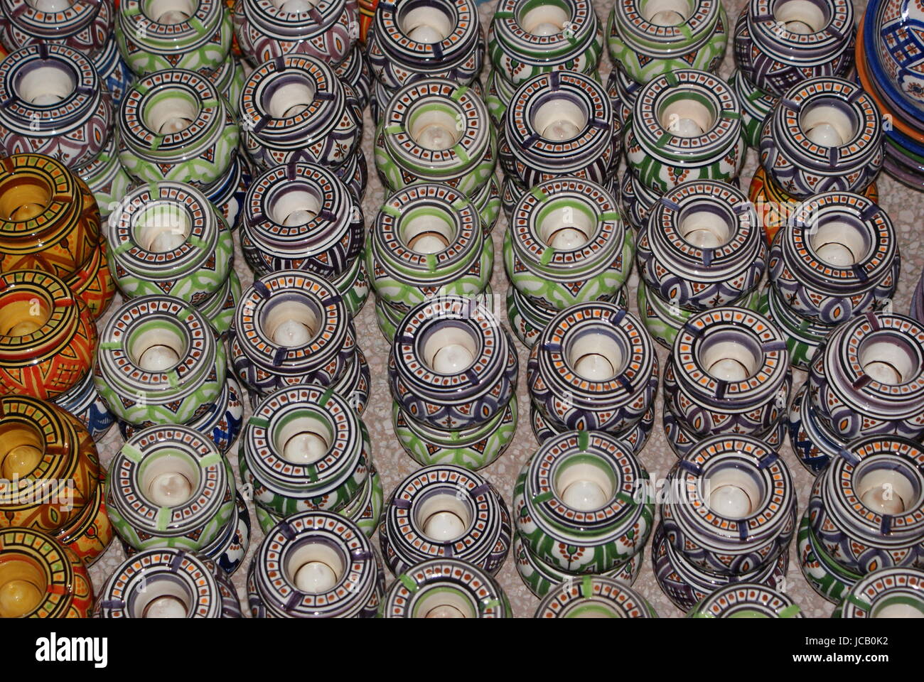 Agadir workshop di argilla Foto Stock