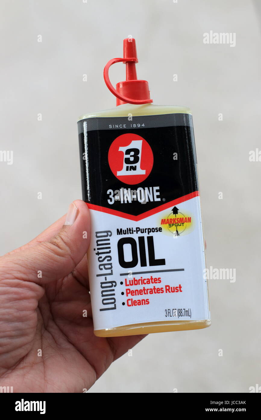 Marksman beccuccio 3 in 1 lunga multi purpose olio Foto Stock