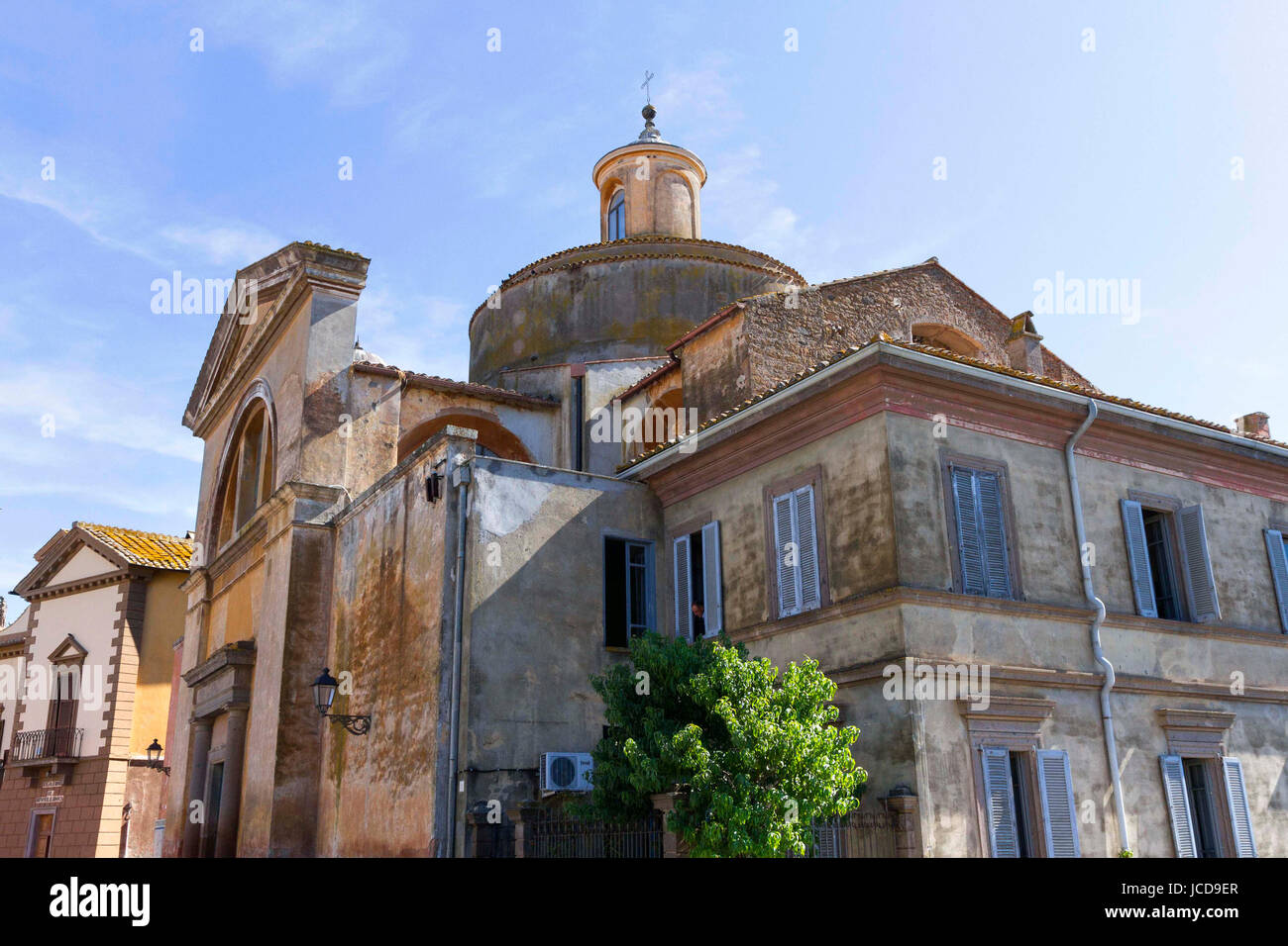 Chiesa di San Lorenzo (dei Santi Martiri), Tuscania, provincia di Viterbo, Lazio, Italia Foto Stock