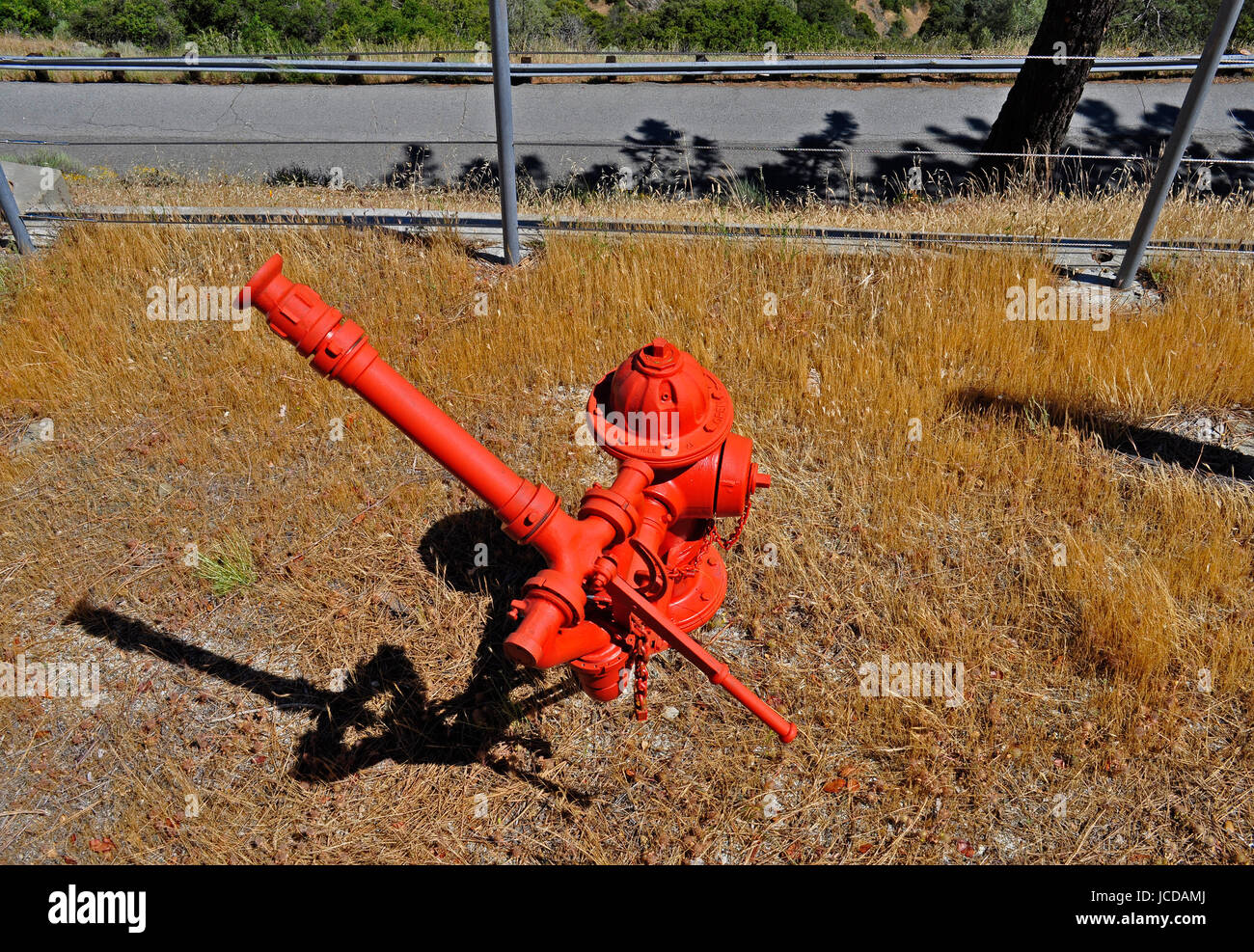 Idrante a leccare osservatorio, Mount Hamilton, California, Santa Clara County, California Foto Stock
