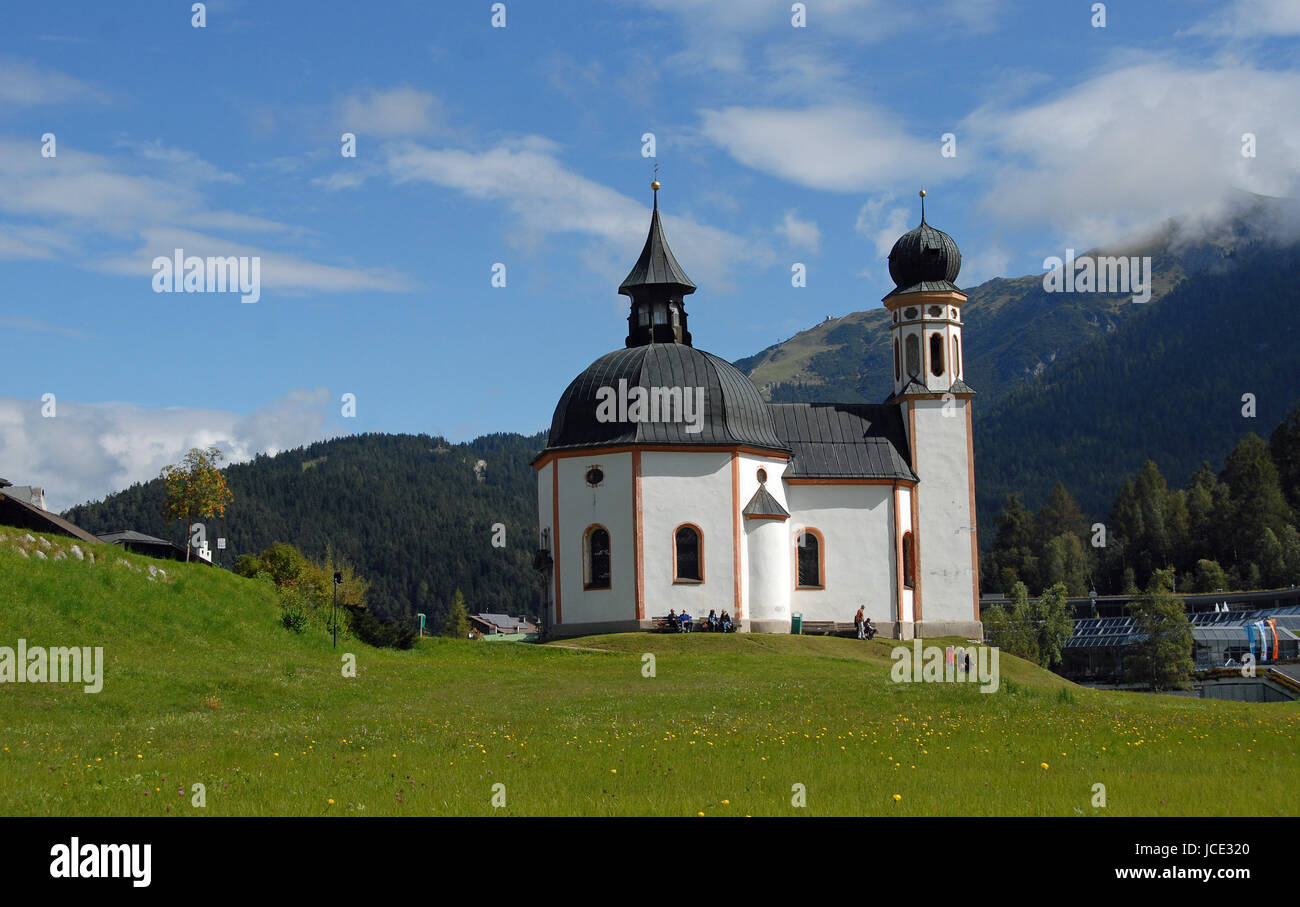 Seefeld intirol Foto Stock