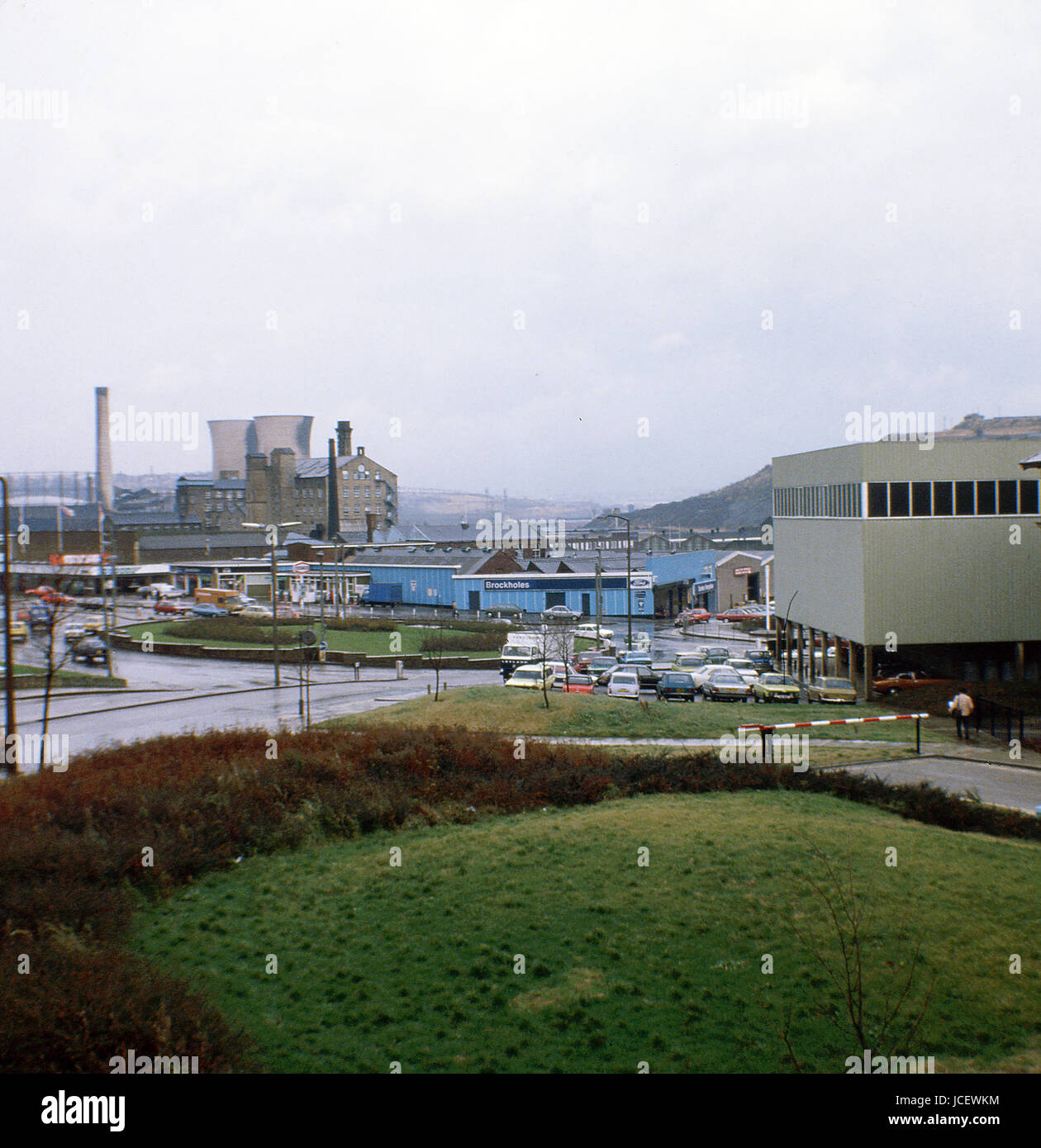 HuddersfieldCoal fired Power Station, smantellata 26 ottobre 1981 Central Electricity Board Nome: Data: Evento: posizione: Foto Stock