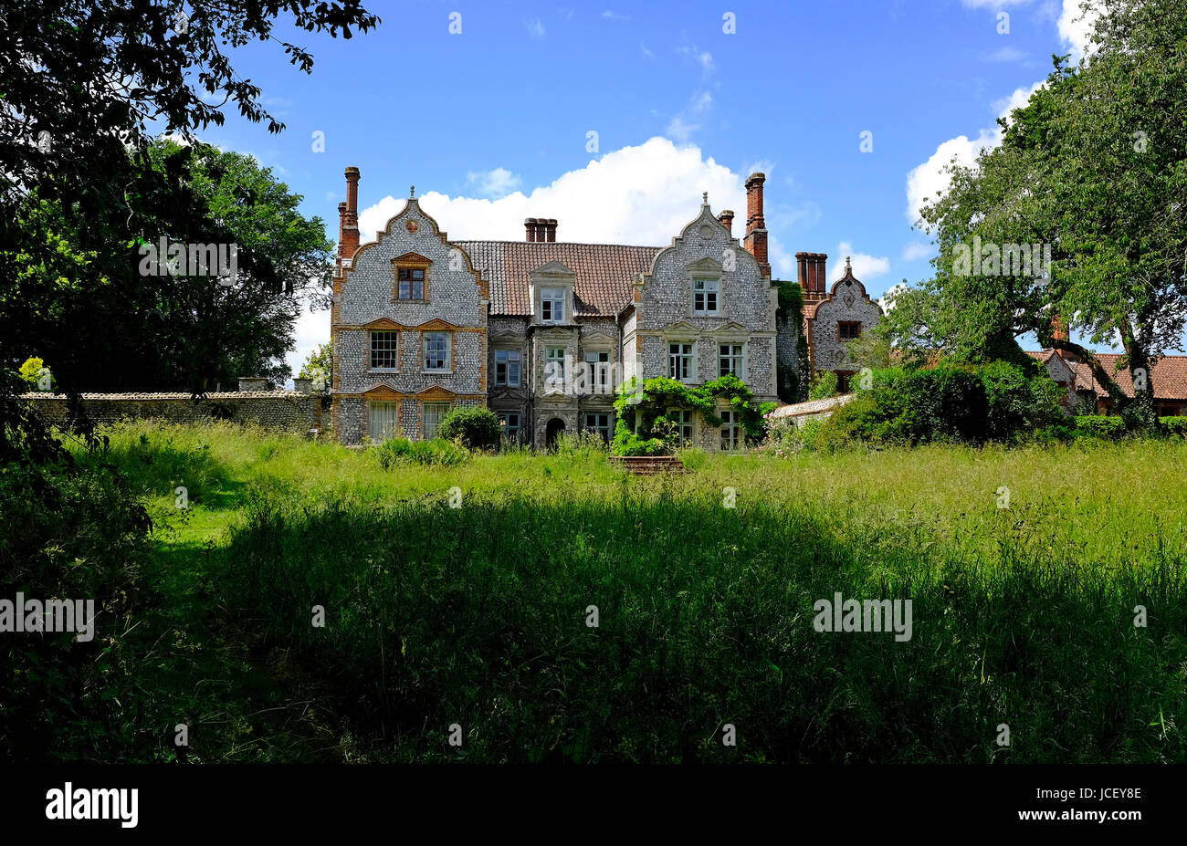 Wiveton hall, North Norfolk, Inghilterra Foto Stock