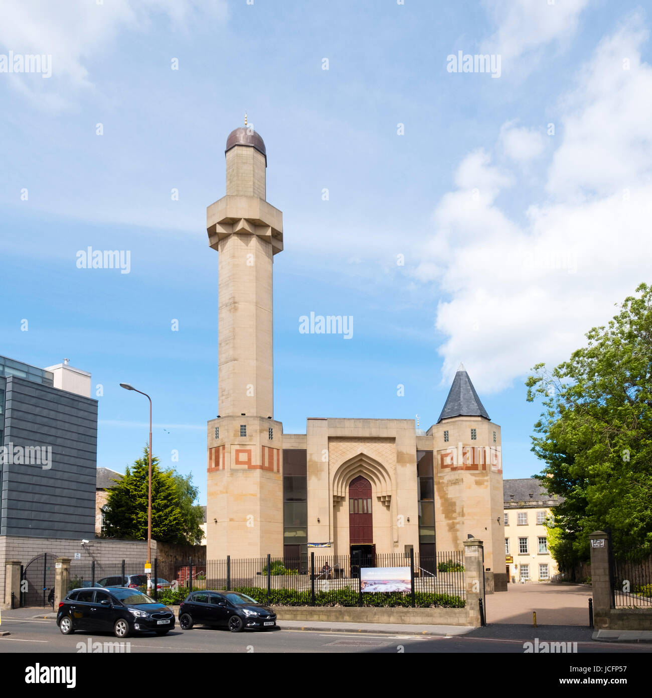 Edimburgo Moschea centrale di Edimburgo, in Scozia, Regno Unito Foto Stock