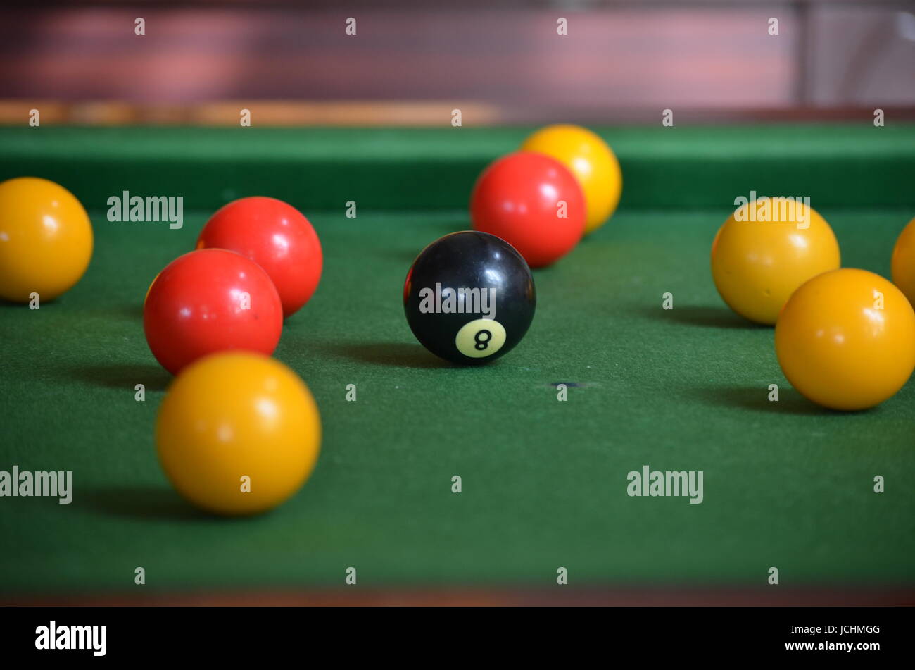 Palle da biliardo Foto Stock