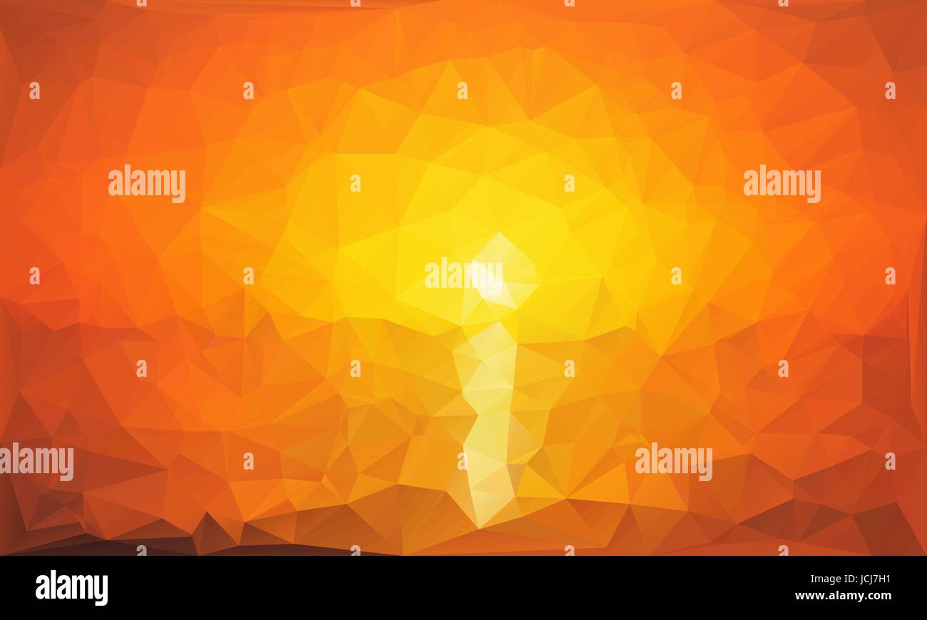 Triangoli sfondo astratto - tramonto - illustrazione vettoriale Illustrazione Vettoriale
