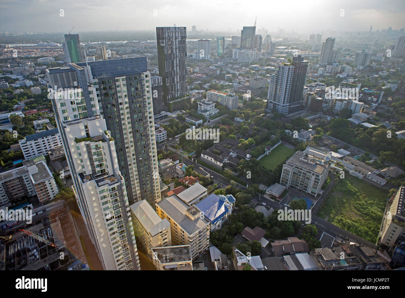 Skyline di Bangkok Foto Stock