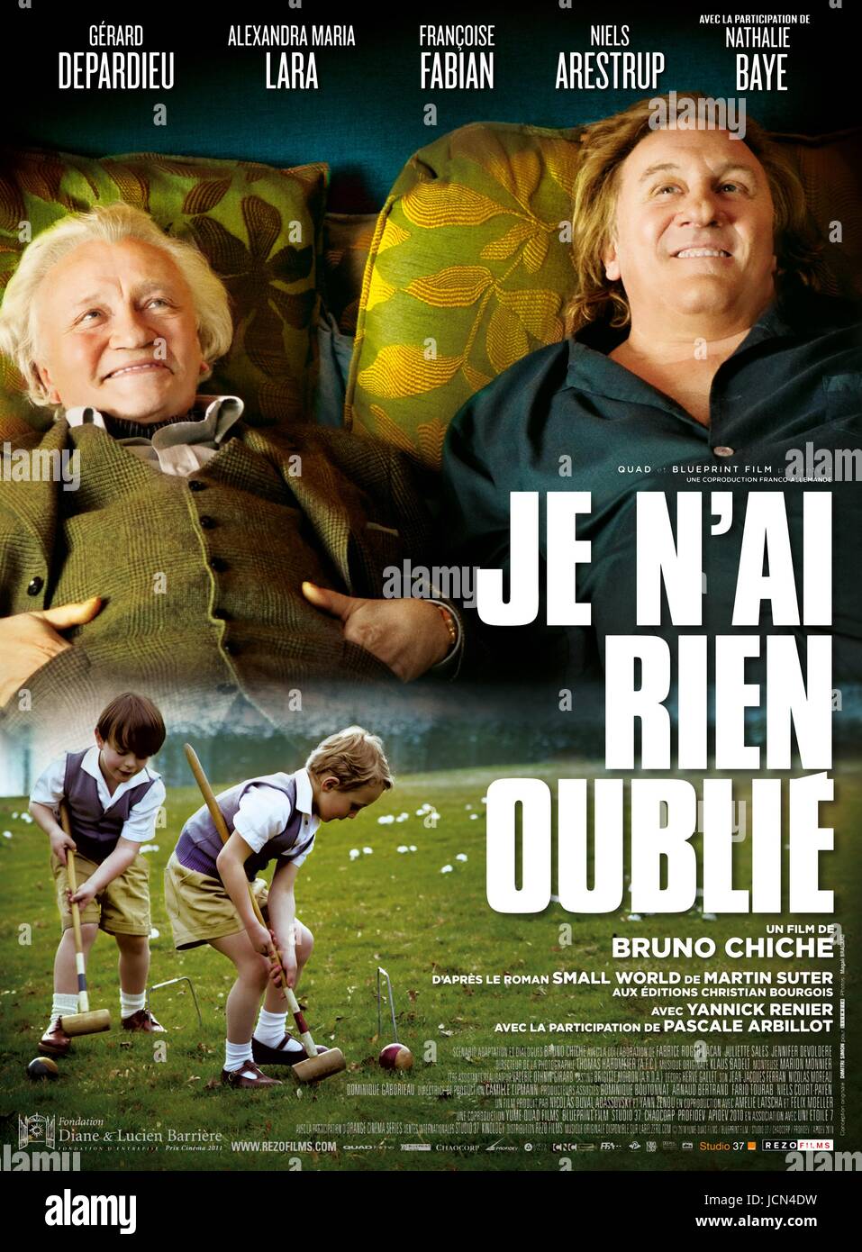 JE n'ai rien oublie Foto Stock