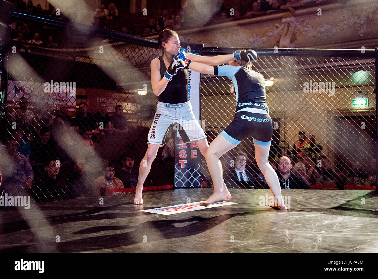 MMA lotta Foto Stock
