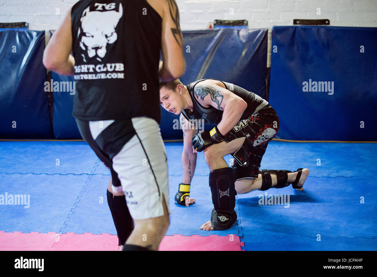Formazione di MMA Foto Stock