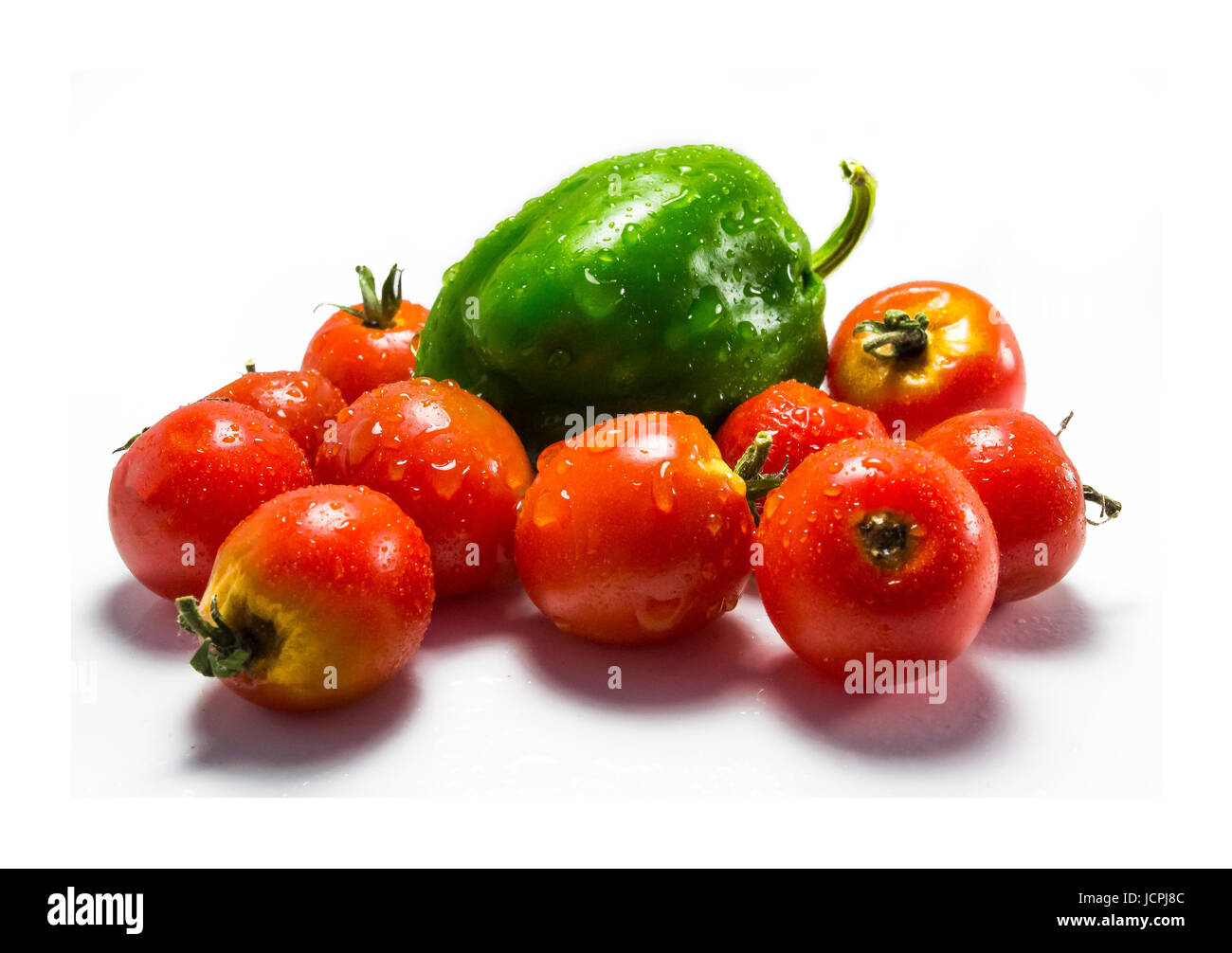 Dalla fattoria alla tavola prodotti freschi provenienti da un giardino locale Foto Stock