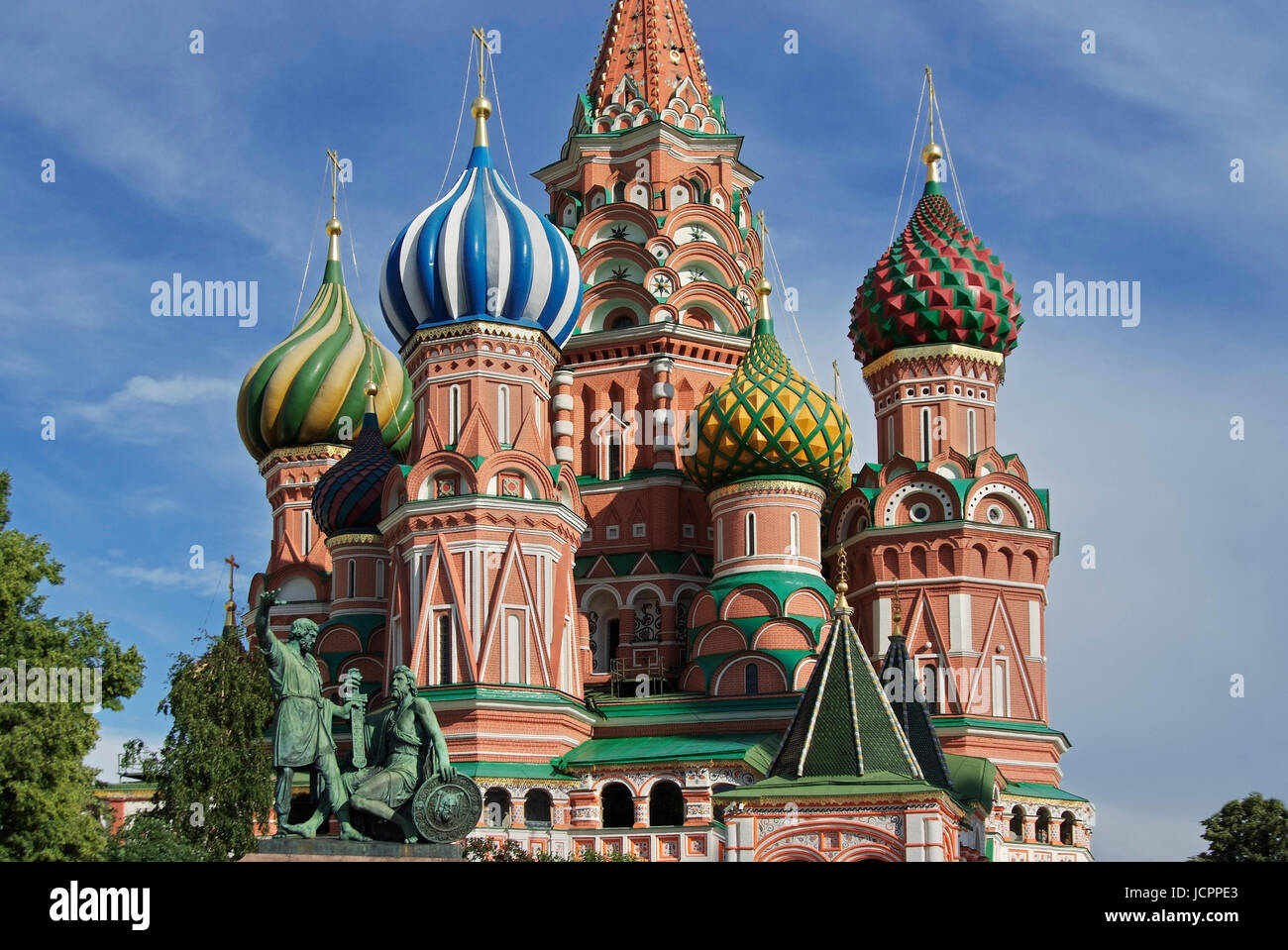 Cattedrale della Intersession, o la Cattedrale di Vasily Beata, Piazza Rossa di Mosca, Russia, Europa Foto Stock