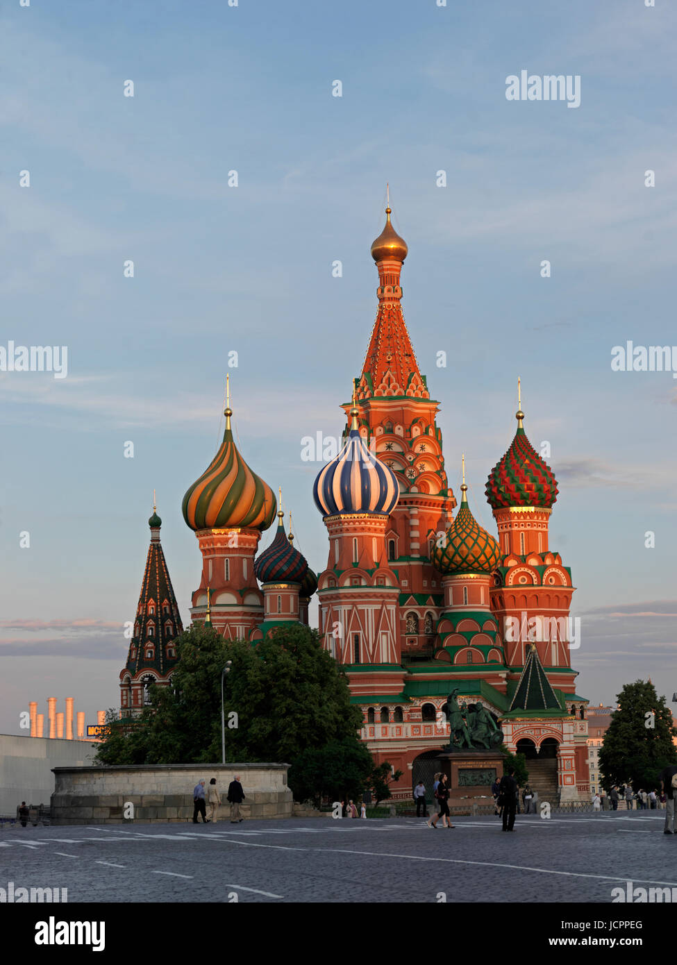Cattedrale della Intersession, o la Cattedrale di Vasily Beata, Piazza Rossa di Mosca, Russia, Europa Foto Stock