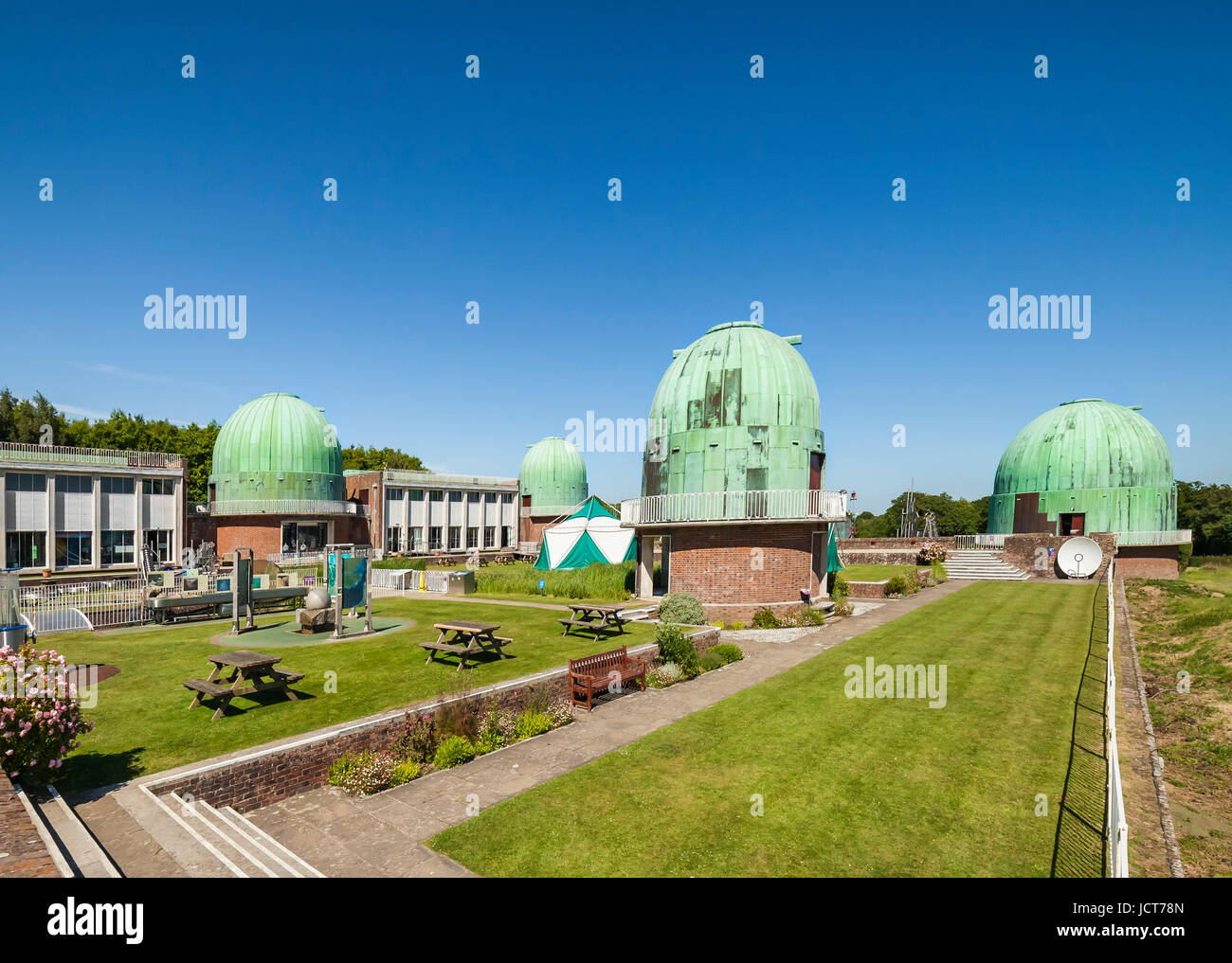 L'Osservatorio Science Center, Herstmonceux. Foto Stock