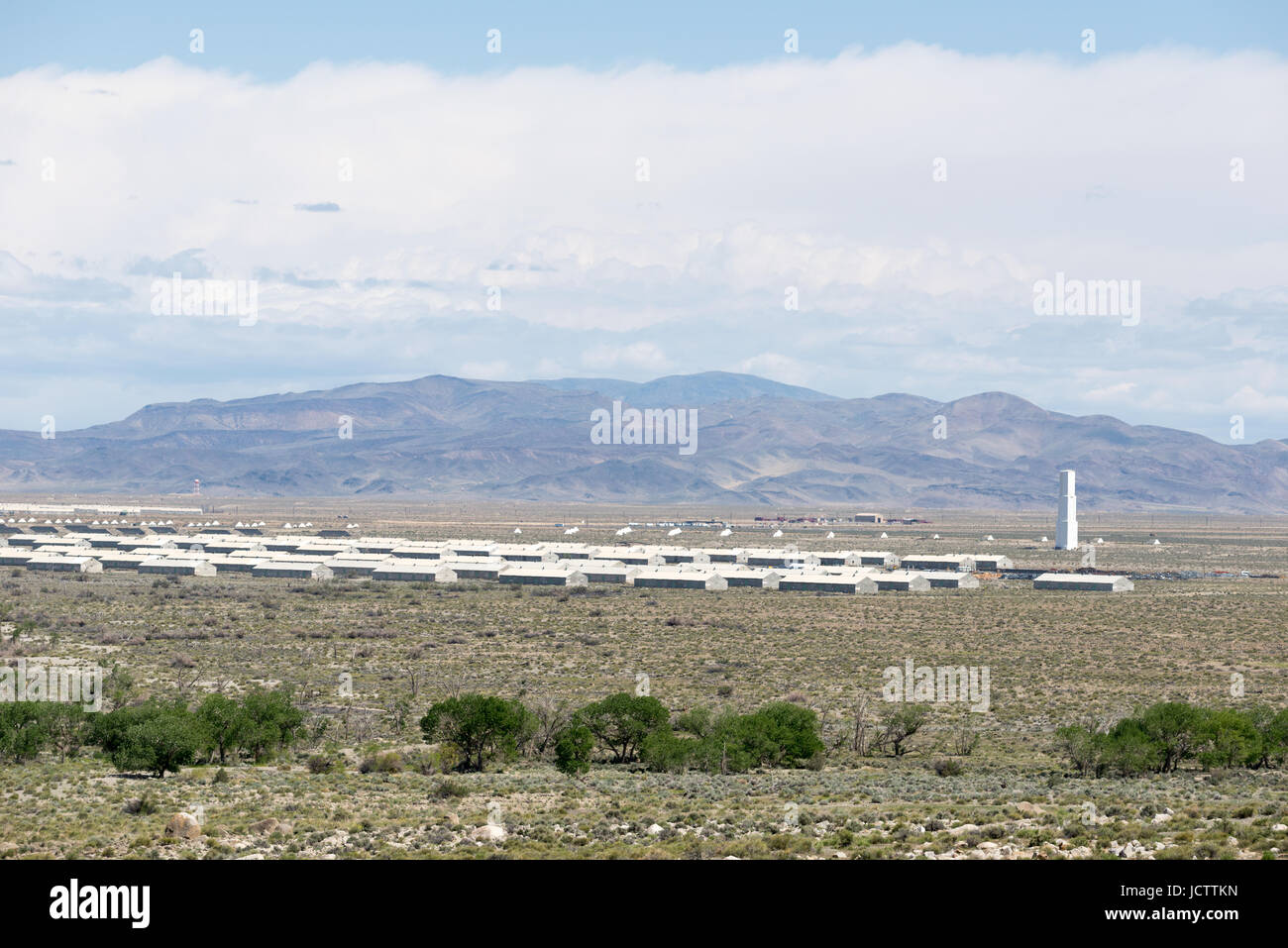 La Hawthorne Army Depot in Nevada. Foto Stock