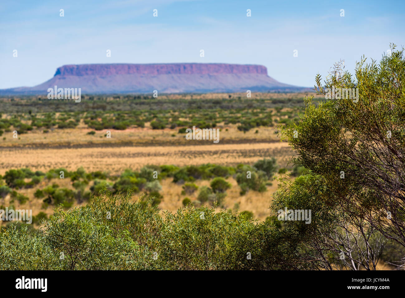 Montare Connor aka "fake Uluru', Australia centrale Foto Stock