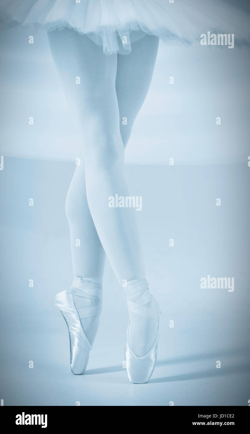 Ballerina per le gambe dancing Foto Stock