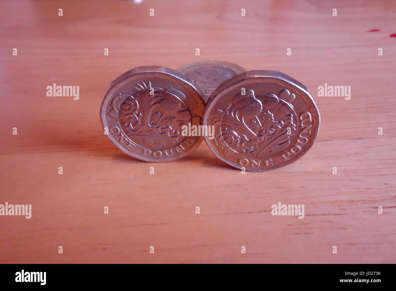 nuova sterlina britannica Foto Stock