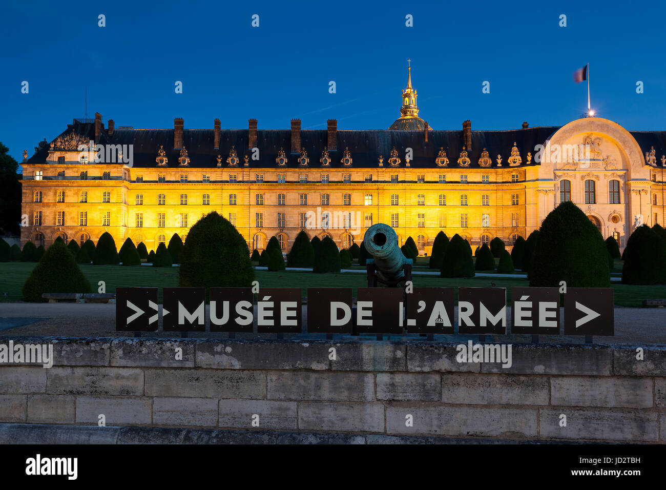 Forze armate museum, les Invalides, Parigi, Ile-de-France, Francia Foto Stock