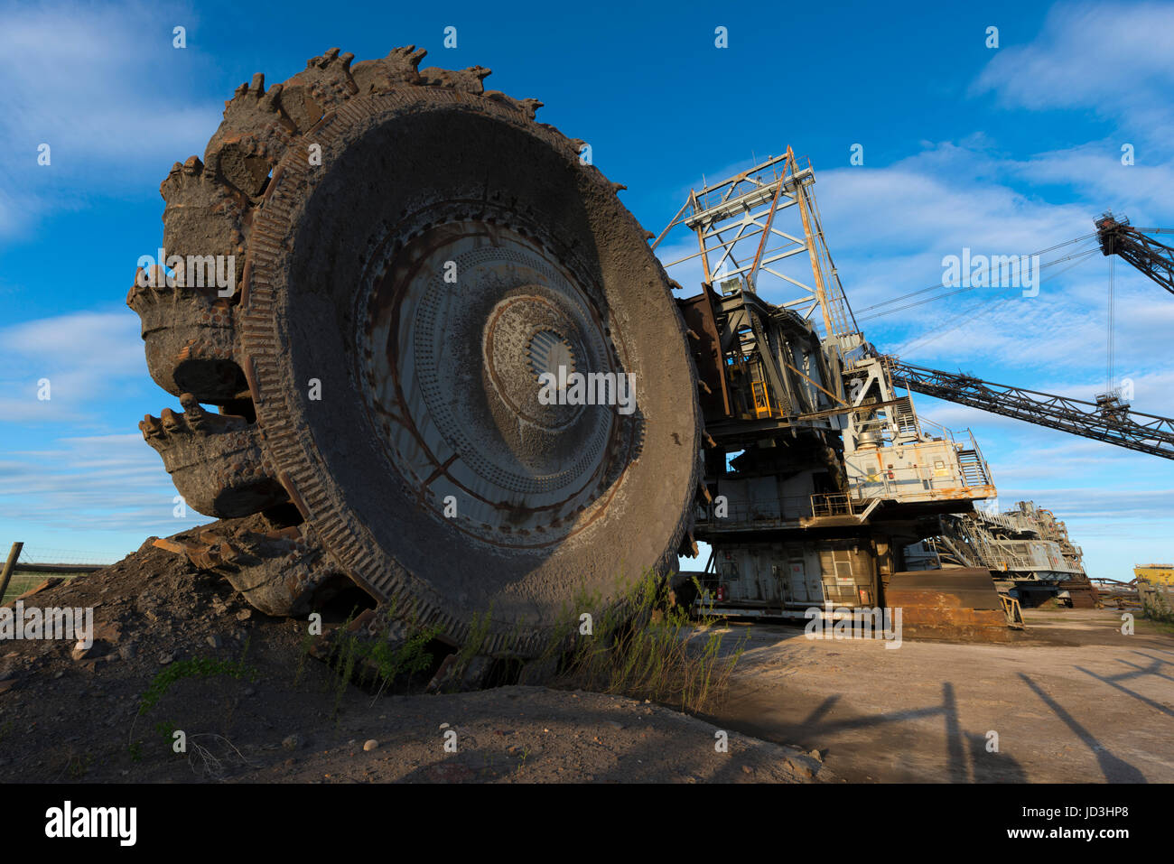 La pala in Fort McMurray Foto Stock