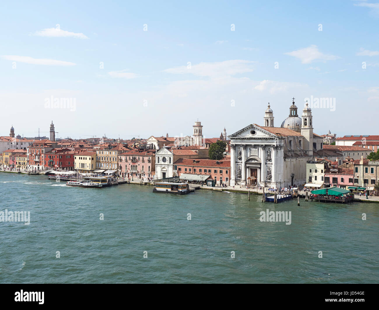 Venezia, Dorsoduro e Santa Maria dei Gesuati Foto Stock