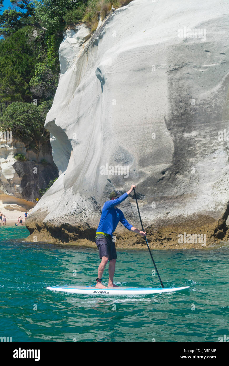 Cove Della Cattedrale Whitianga Nuova Zelanda Foto Stock