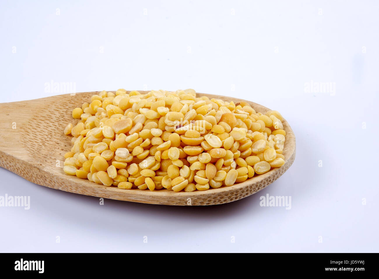 Toor dal famoso legume indiano chiamato anche giallo piselli piccione Foto Stock