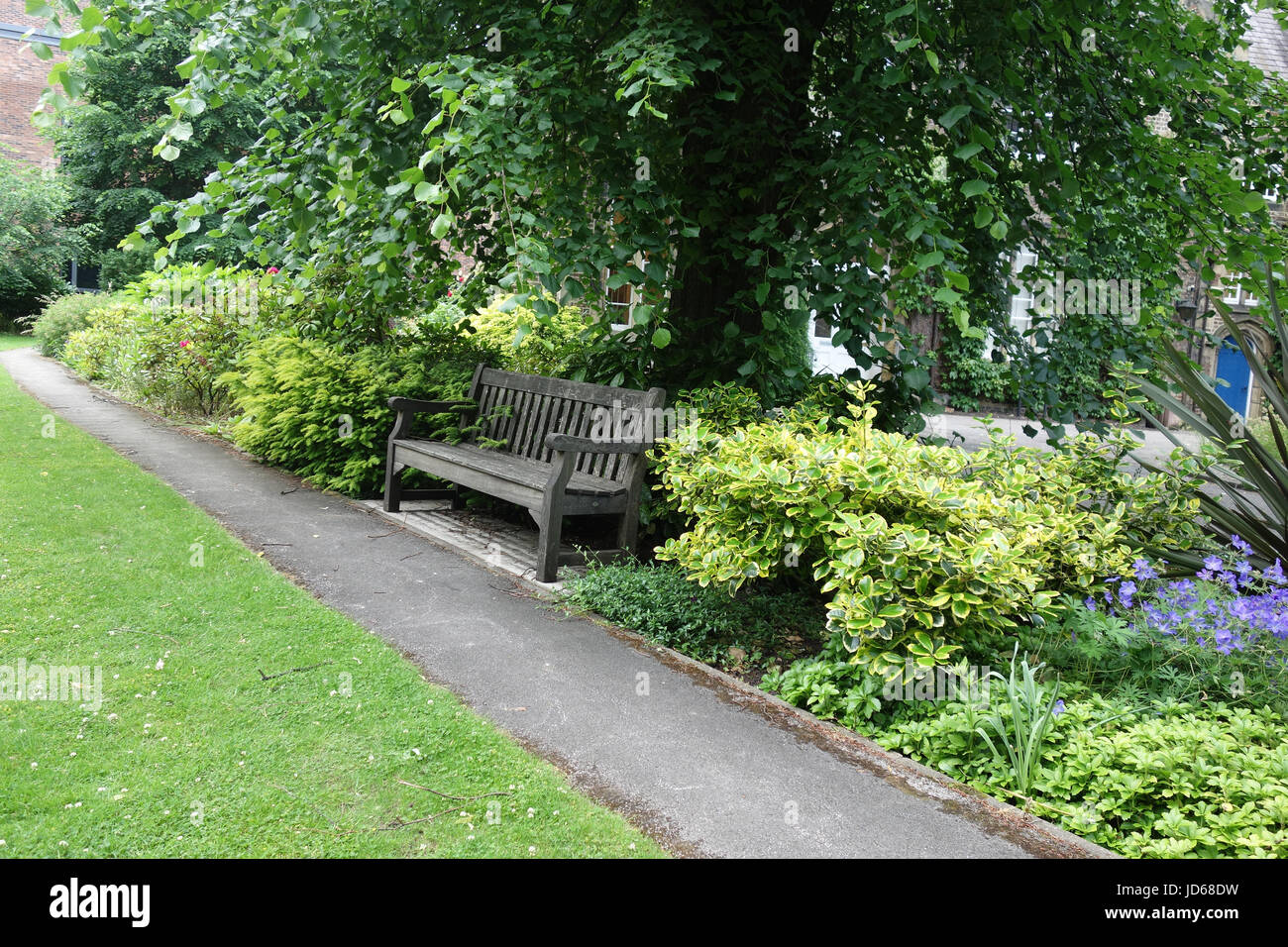 Motivi di York St John University campus Foto Stock