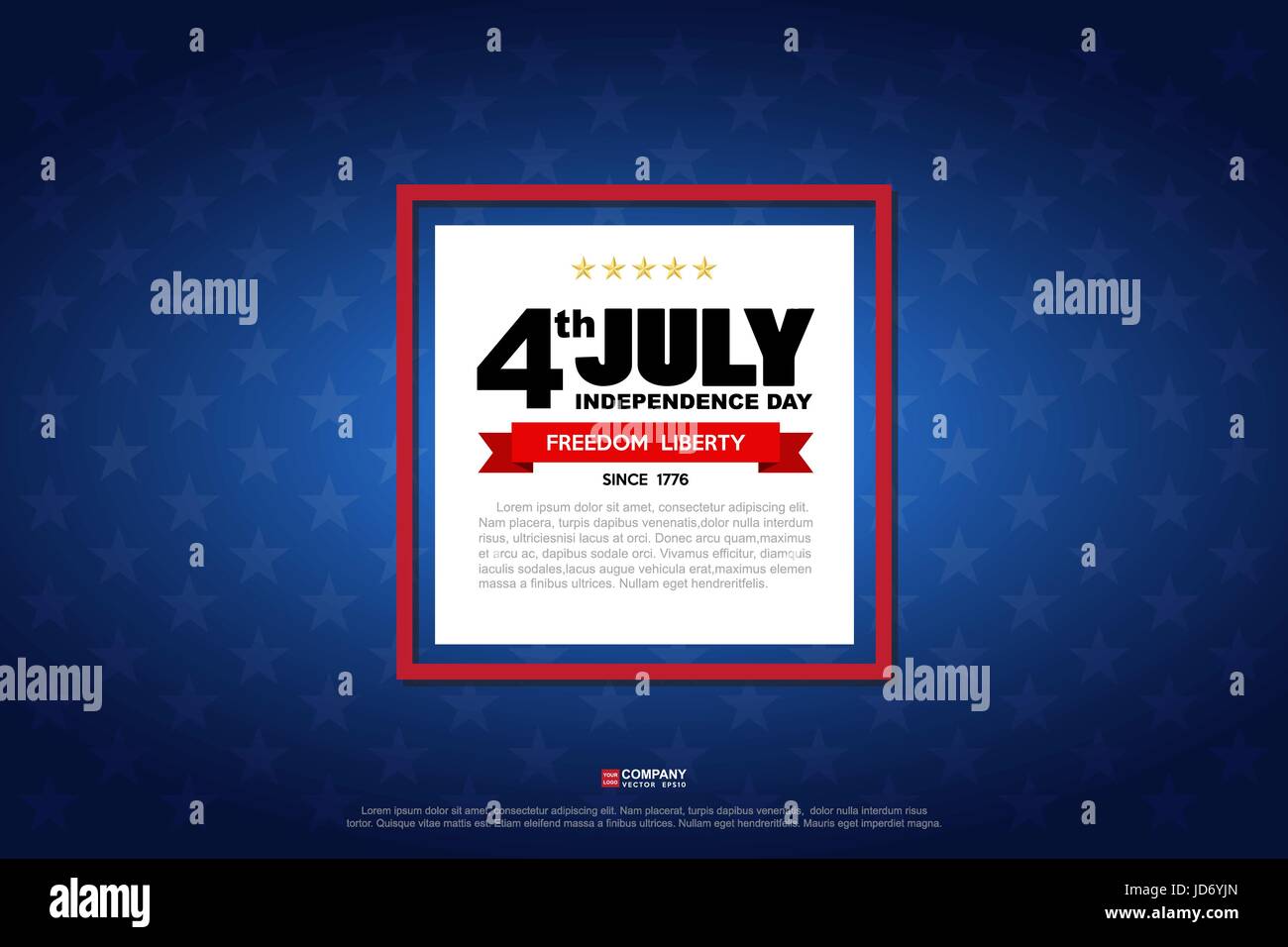 Giorno di indipendenza elemento di design, vettoriale EPS10 Illustrazione Vettoriale