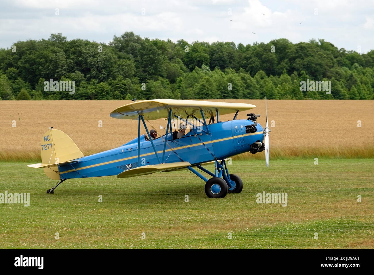 1930 Bird BK, questo piano era originariamente di proprietà di Anne Morrow Lindbergh, moglie di un celebre aviatore Charles Lindbergh. Foto Stock