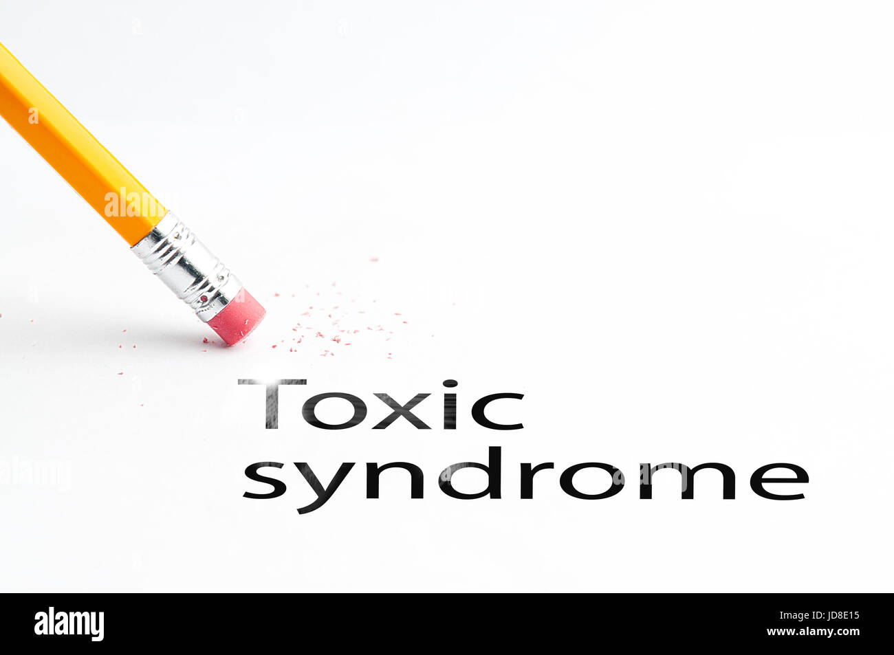 Matita con gomma Foto Stock