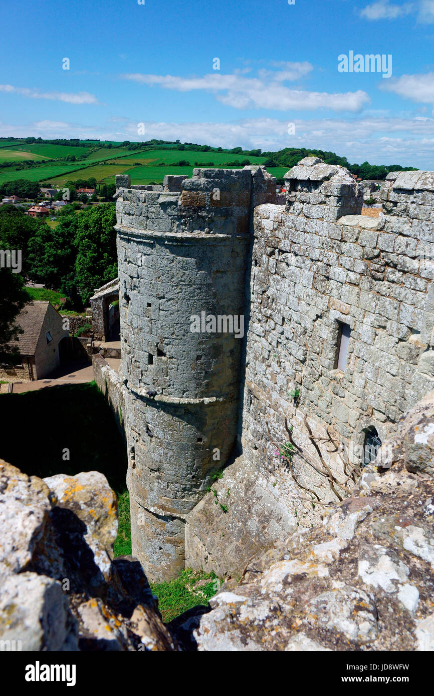 GATEHOUSE, CARISBROOKE CASTLE Foto Stock