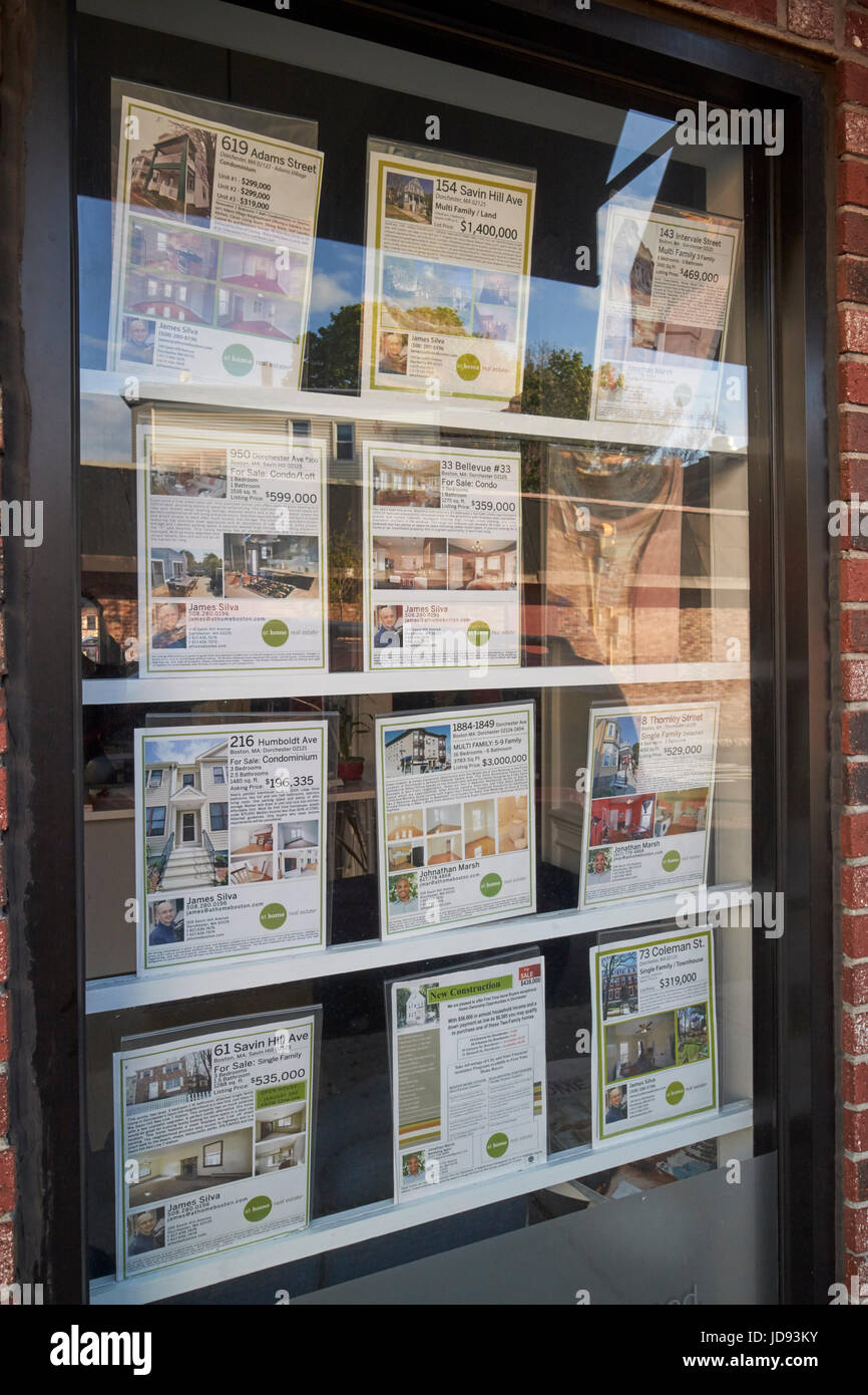 Dorchester Boston STATI UNITI D'AMERICA Foto Stock