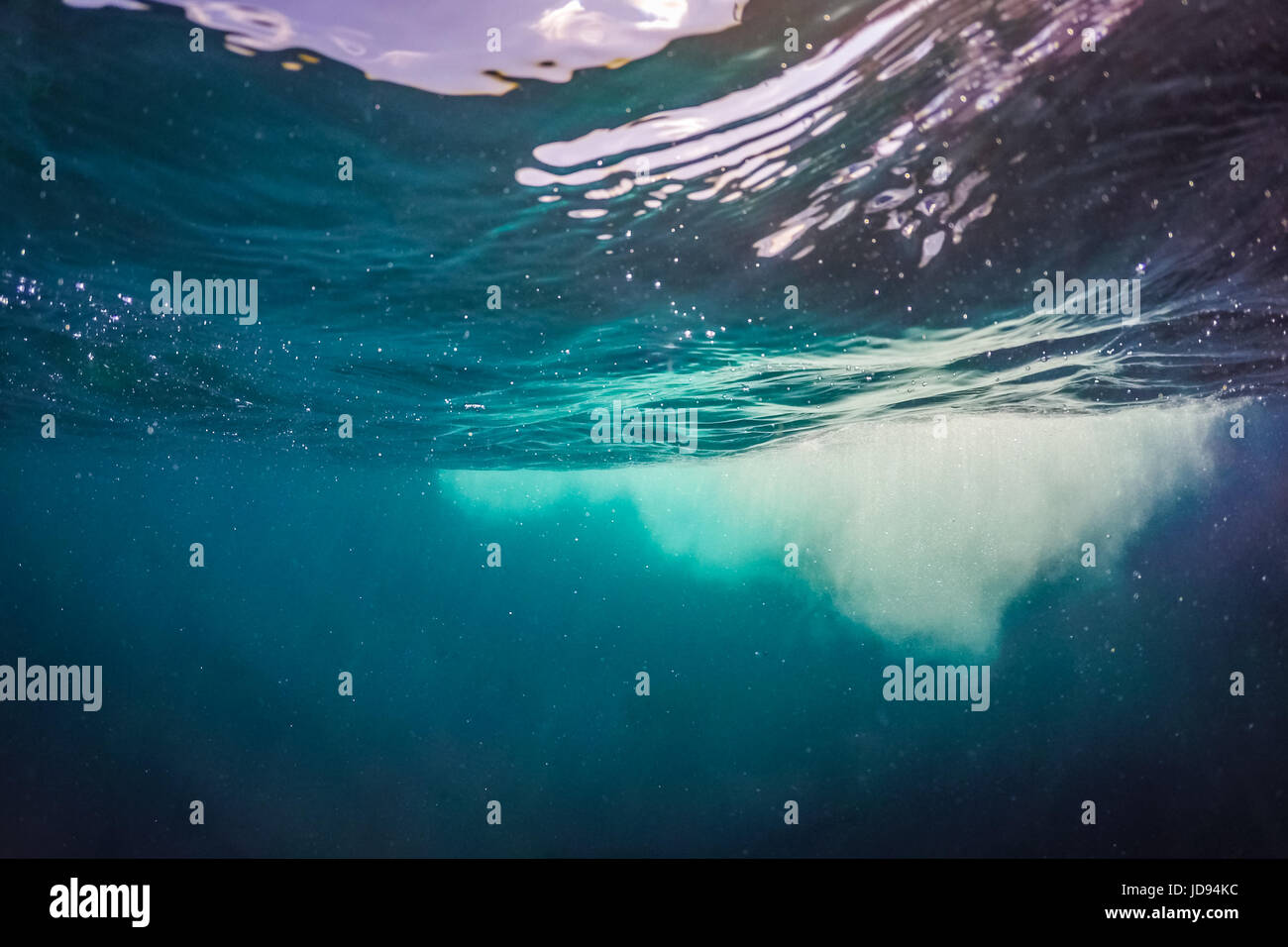 Mare astratto, fondo di acqua Foto Stock