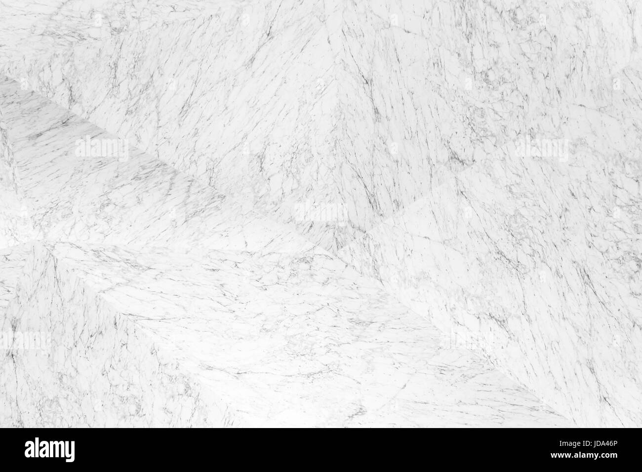 Interior triangolare in marmo bianco collegati in diagonale. Moderno design pattern di marmo dello sfondo. Foto Stock