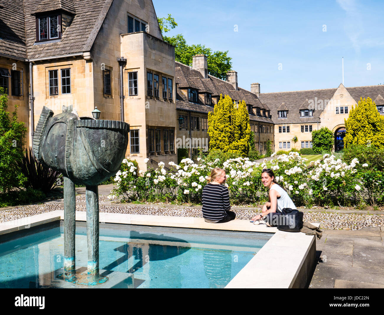 Nuffield College, University of Oxford, Oxford, Inghilterra, Regno Unito, GB. Foto Stock