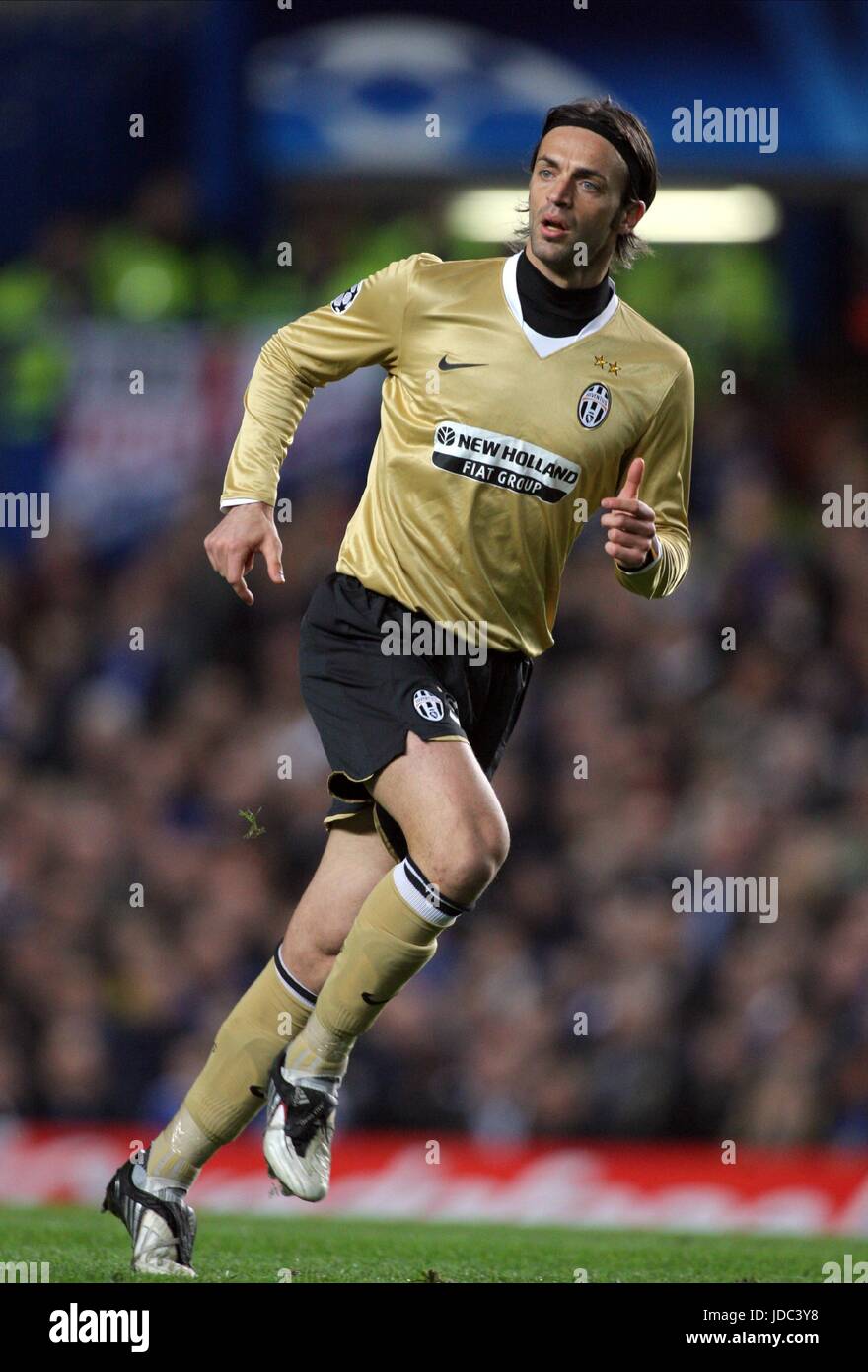 NICOLA LEGROTTAGLIE JUVENTUS FC Stamford Bridge London Inghilterra 25 Febbraio 2009 Foto Stock