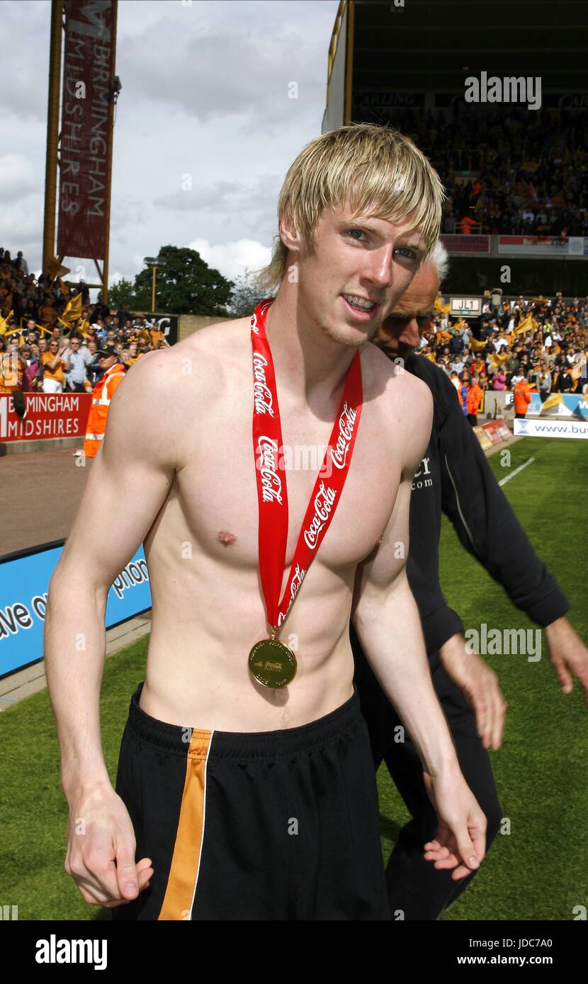 ANDY KEOGH WOLVERHAMPTON WANDERERS FC MOLINEUX STADIUM WOLVERHAMPTON INGHILTERRA 03 Maggio 2009 Foto Stock