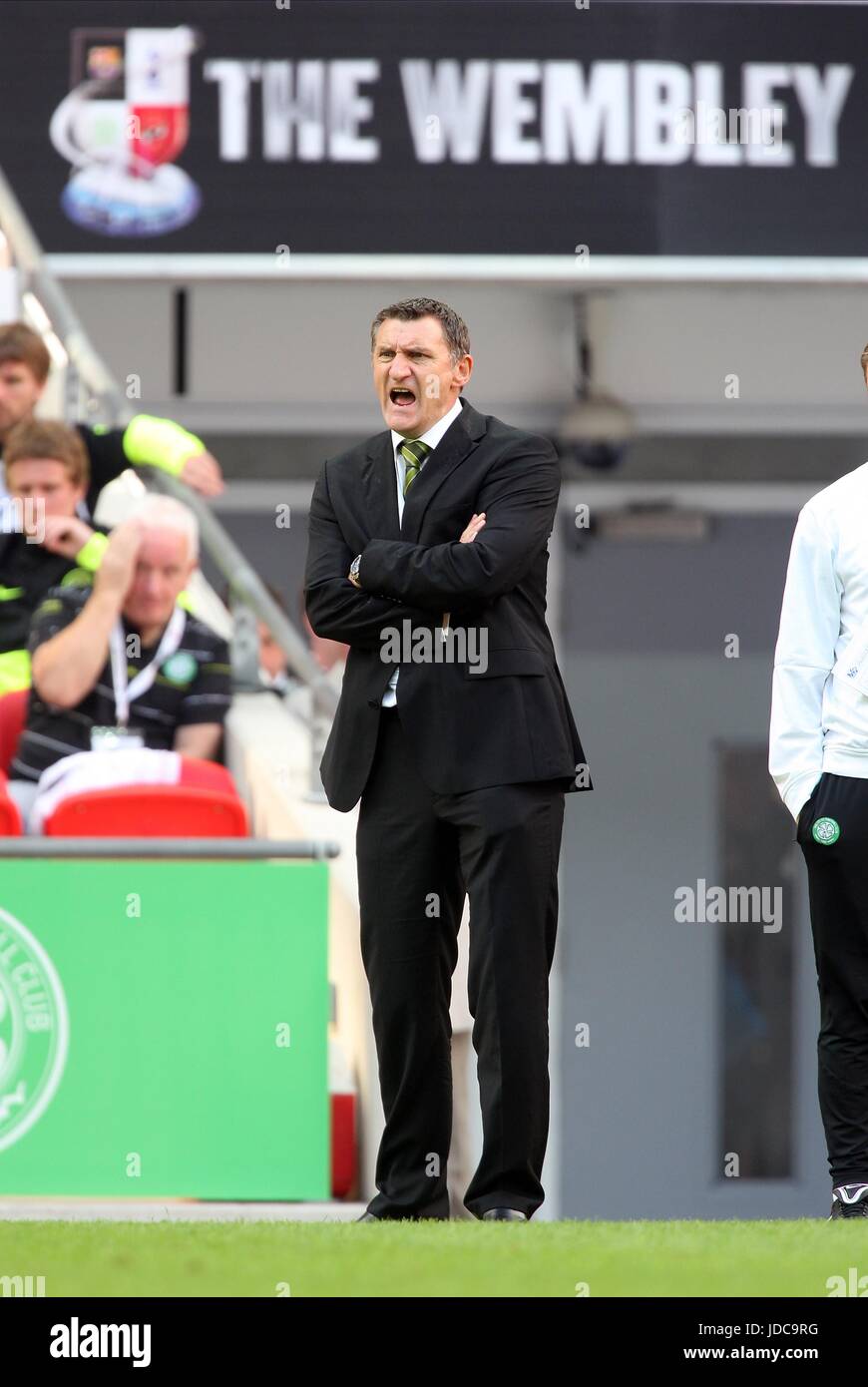 TONY MOWBRAY CELTIC V ALAHLY WEMBLEY CUP Wembley Stadium Londra Inghilterra 24 Luglio 2009 Foto Stock