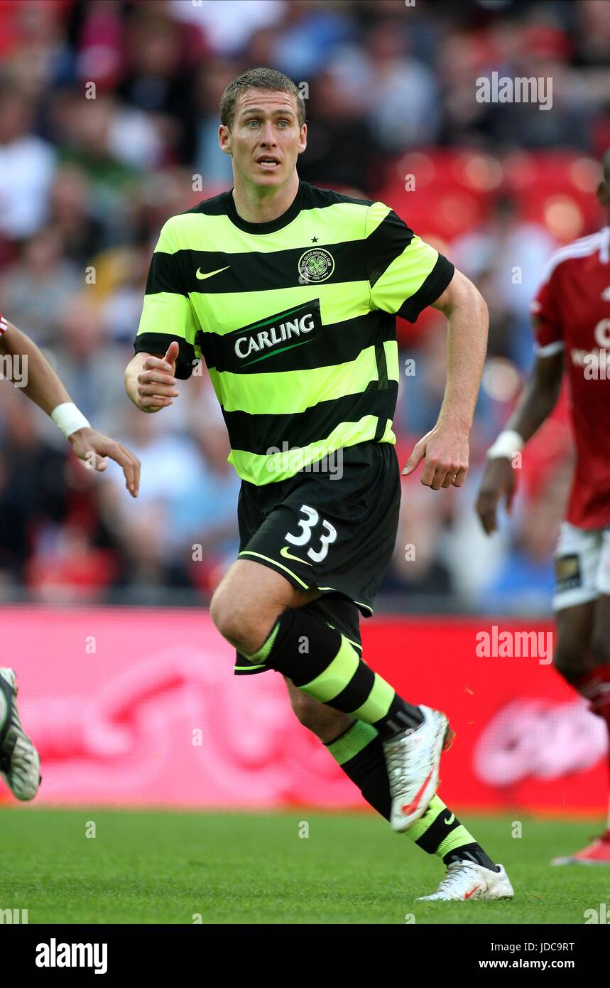 CHRIS KILLEN CELTIC V ALAHLY WEMBLEY CUP Wembley Stadium Londra Inghilterra 24 Luglio 2009 Foto Stock