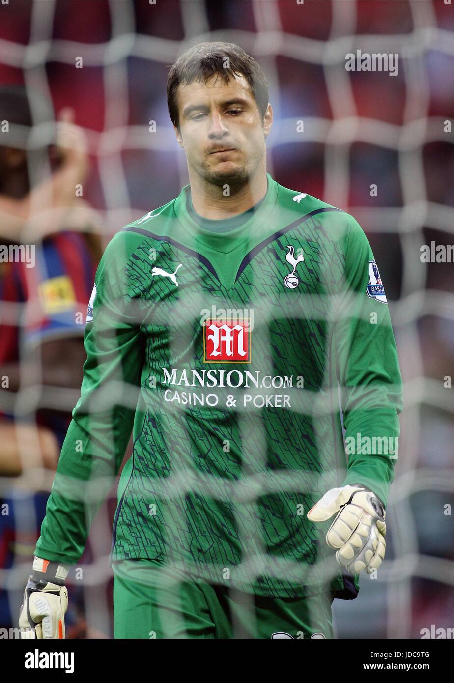 CARLO CUDICINI BARCELLONA V SPURS WEMBLEY CUP Wembley Stadium Londra Inghilterra 24 Luglio 2009 Foto Stock
