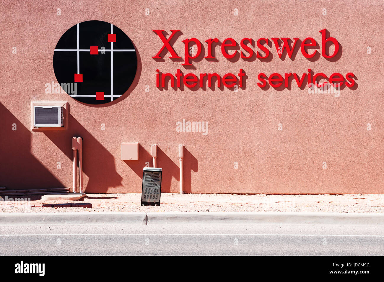 Ufficio locale di Xpressweb internet, Kanab, Utah Foto Stock