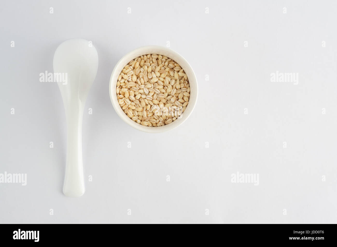 Orzo perlato Foto Stock