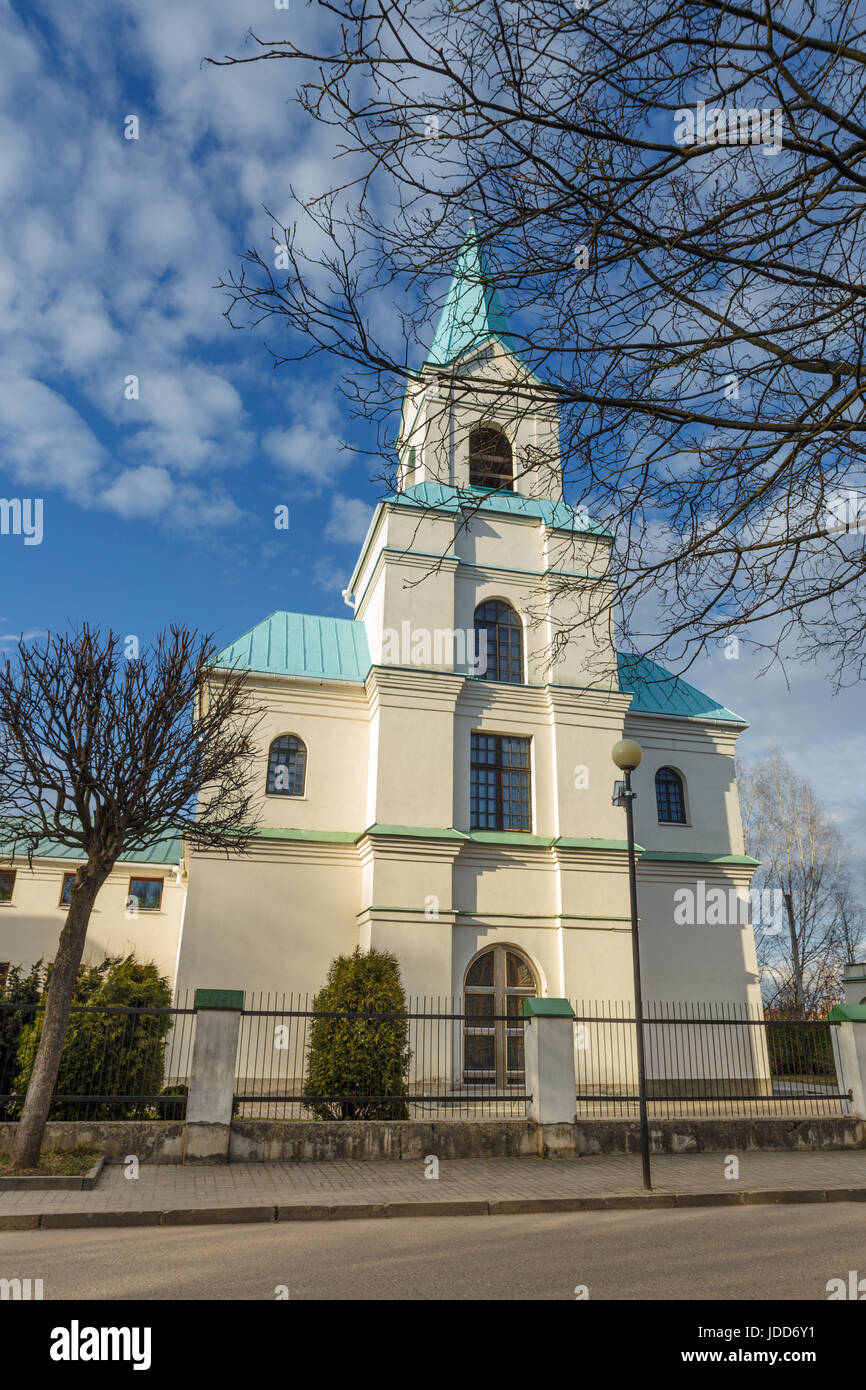 Cattedrale di Sant'Andrea Bobola. Navapolatsk, regione di Vitebsk. Foto Stock