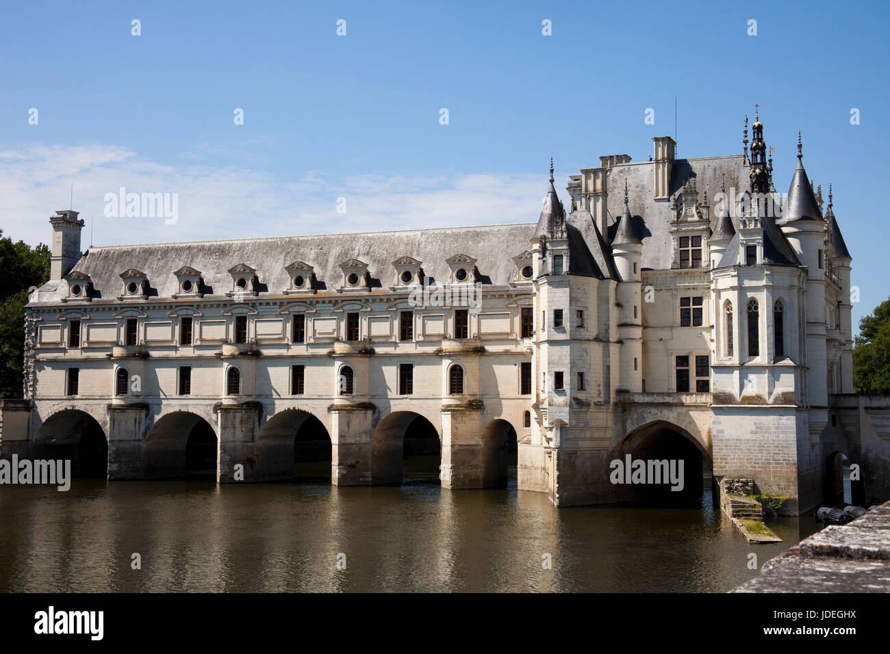 Chenonceau chateau cappella, Indre-et-Loire département della Valle della Loira Foto Stock