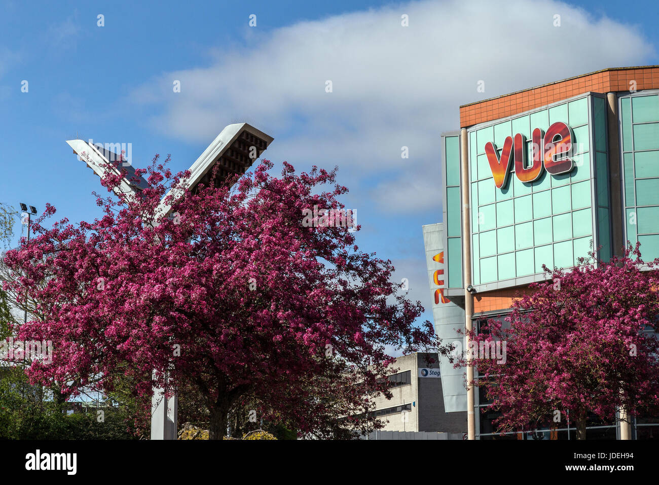 Vue Cinema in exeter,cinema, film a casa le immagini,cinema della catena Foto Stock