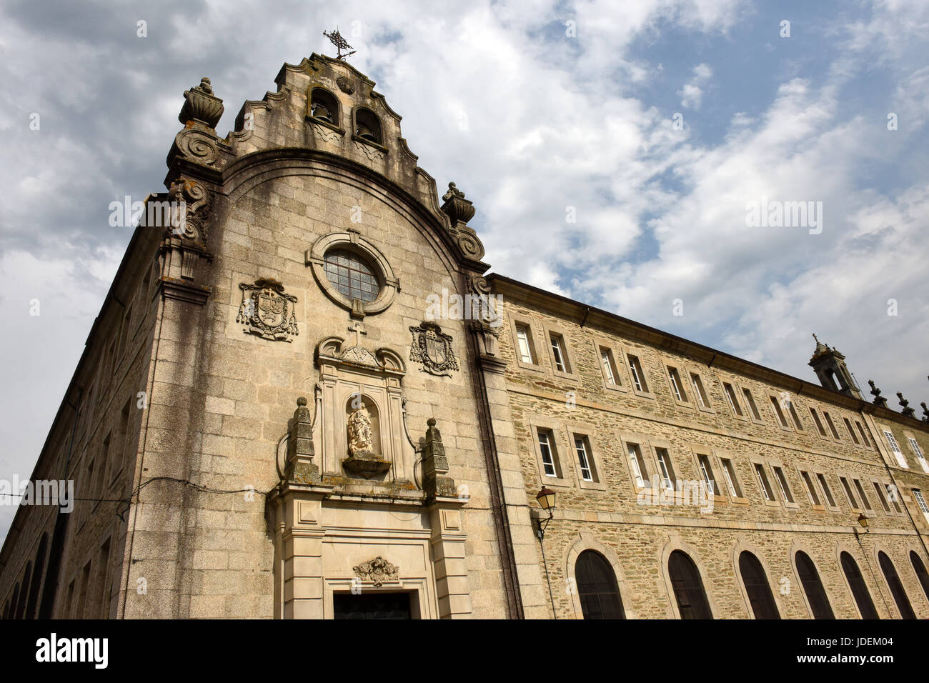 La costruzione di seminario in Mondonedo in Galizia Spagna settentrionale Foto Stock