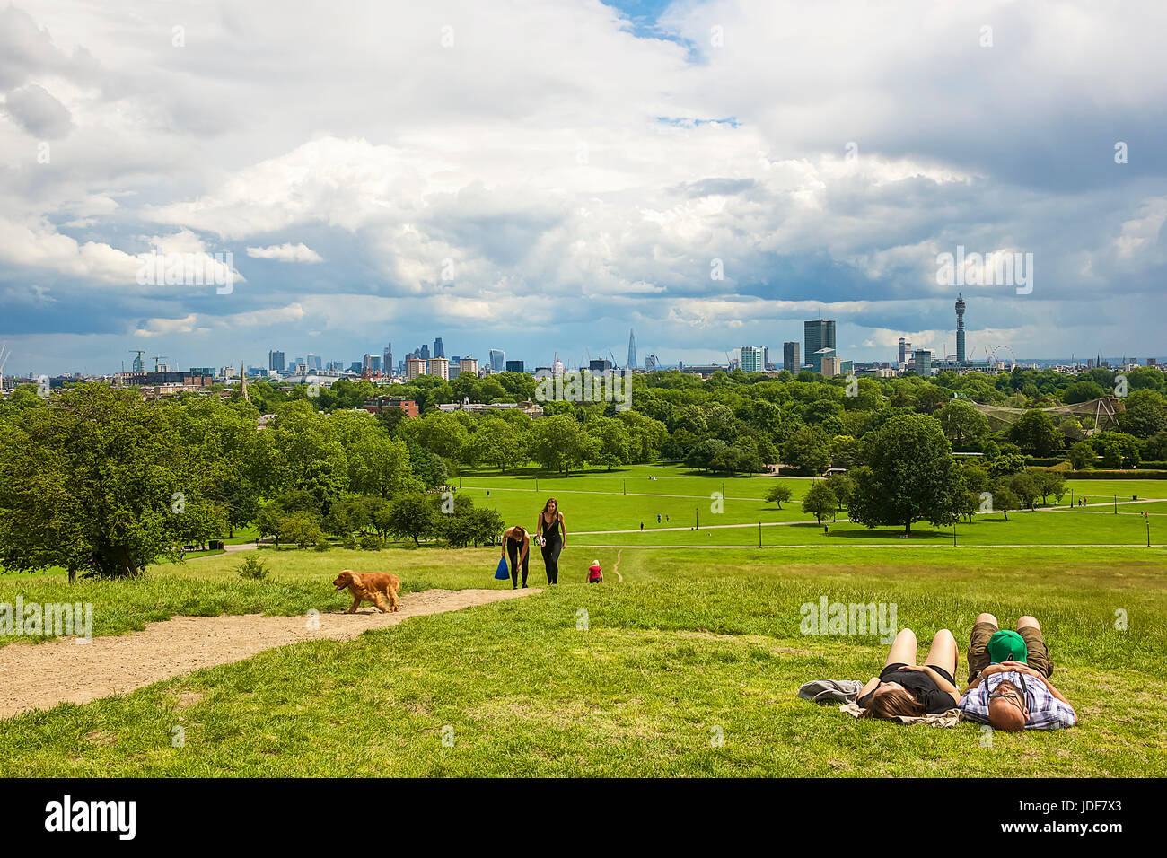 Primrose Hill Foto Stock